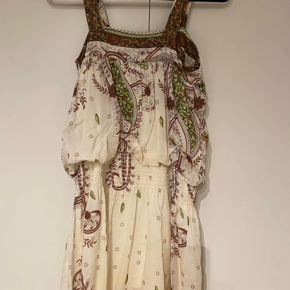 Beaded and sequin Voile Dress - Picture 2 of 4